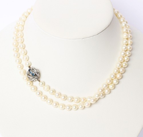 Perlenkette perlencollier - perlenkette,