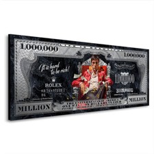 Pop Art Leinwand-Bild Scarface