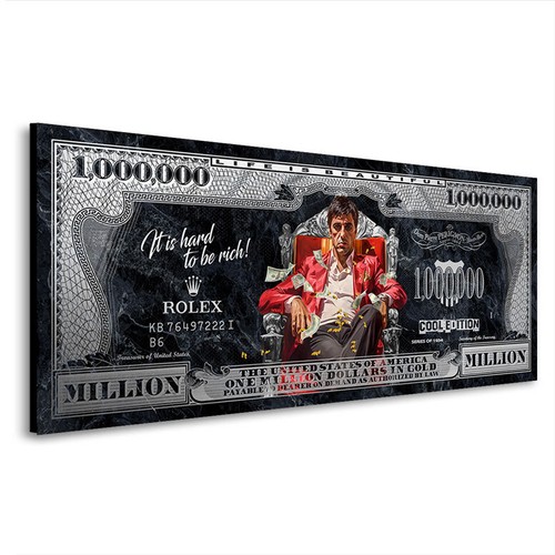 Pop art leinwand bild scarface - art, leinwand-bild