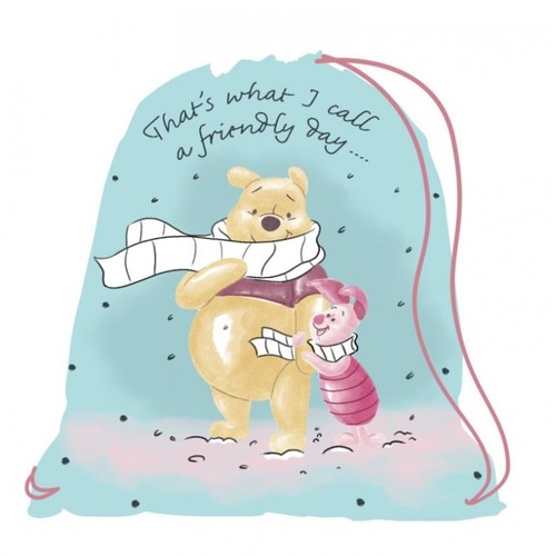 Turnbeutel winnie pooh - turnbeutel, 33x44