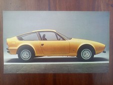 Alfa Romeo Junior Z Zagato, gelb, Seite, Abbildung, 1970