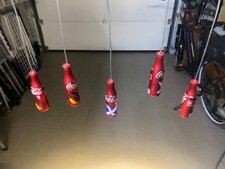 Coca Cola Halogenlampe aus Leichtmetallflaschen zur Euro 2016 in Frankreich