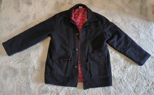 Herren Donky Melton Jacke Gr. L Schwarz  Made In England