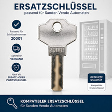 Ersatzschlüssel 20001 Sanden