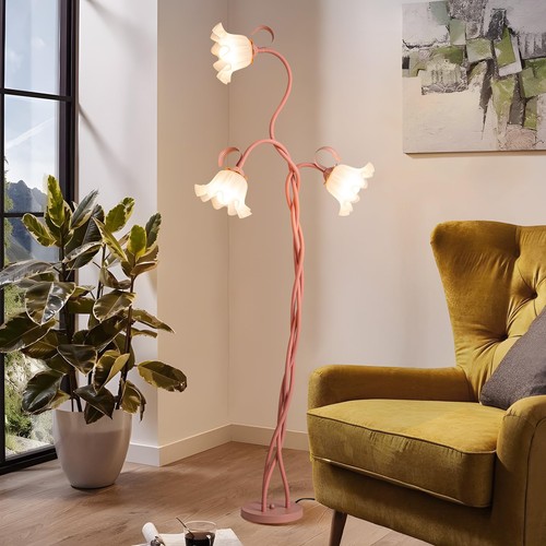 Blumen stehlampe wohnzimmer - blumen,