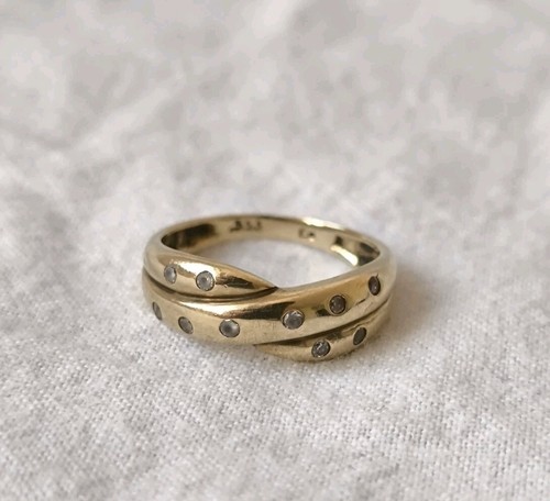 Schöner goldring 333 gold - goldring,
