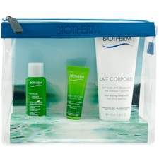 Biotherm Travelkit SKIN OXYGEN Pflegeset Geschenkset 3-teilig