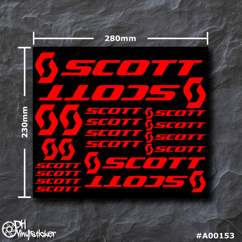 Scott sticker rot - scott, |
