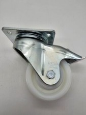 Polyamid Schwerlastrollen 125mmx50mm Transport Rolle Brems Lenk Bock 140x110mm