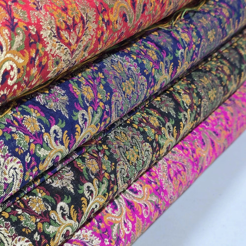 Royal mughal paisley gold - mughal,