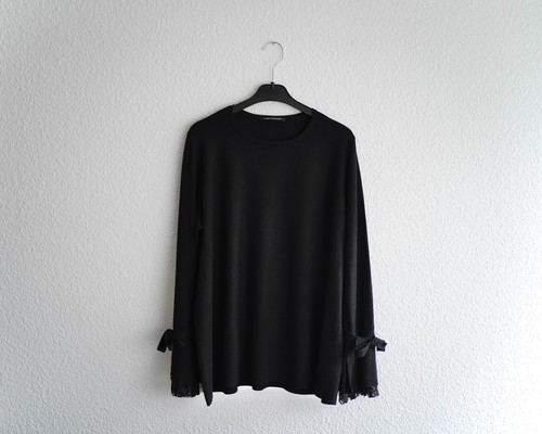 Eleganter schwarzer pullover - eleganter,
