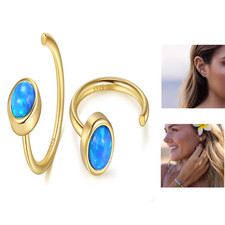 Huggie Hoop Ohrringe 925