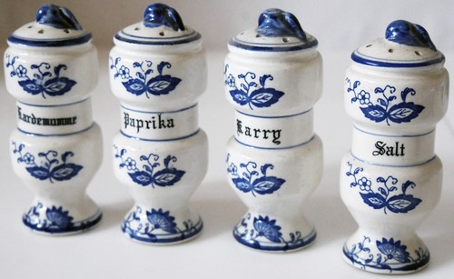 Vintage 4er set gewürzstreuer - vintage-4er-set,