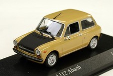 Autobianchi A112 Abarth Bj. 1972-1977, beige, Minichamps-Modell im M. 1:43, OVP