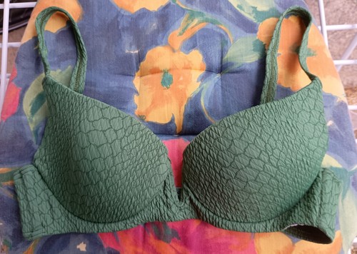 Bikini top jette grün snake - top,