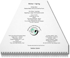 Zither Lap Harp Sheet Music ~