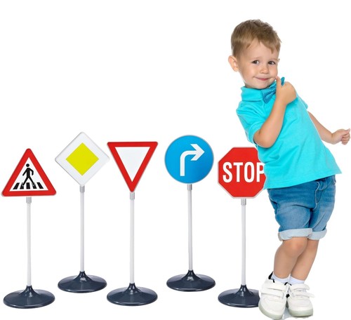 Verkehrszeichen groß