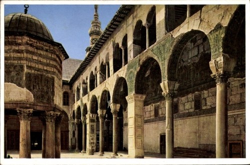 Damaskus syrian arkaden - damaskus, im