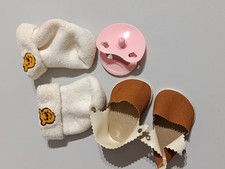 Puppen Zubehör Schuhe Socken Schnuller für Babypuppe 