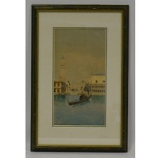 20 Jh. Alter Bild Venedig