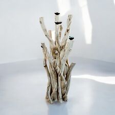 Lianen Holz Kerzenhalter Teelicht Halter Deko Kerzen Ständer rustikal natur groß