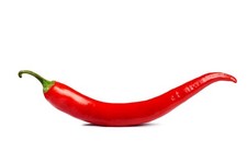 Foto rote Chili (45 x 30 cm)