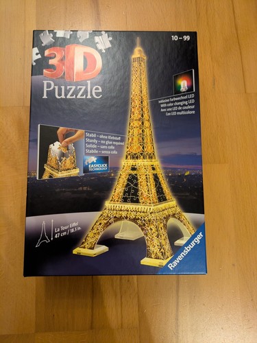 Ravensburger eiffelturm night - eiffelturm,