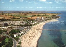 Grossenbrode Ostseebad Strand Fliegeraufnahme