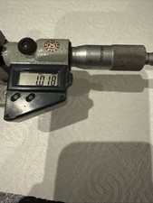 Mitutoyo Einbaumessschraube mit Halterung  Messbereich 0-27 mm