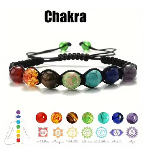 Chakra armband unisex - armband,