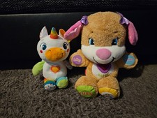 PREISVORSCHLAG Fisher Price Hund Lernspaß Kuschel Plüsch interaktiv Spielzeug