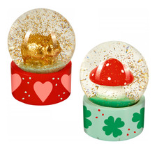 Die Spiegelburg Zauberkugel XS-Glas-Schneekugel - Viel Glücksbringer 