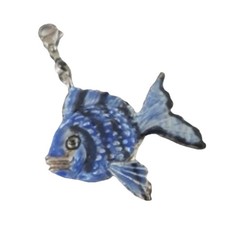 Ehinger Schwarz Charlotte Orig. Tipit Stories Anhänger Fisch *NEU* 