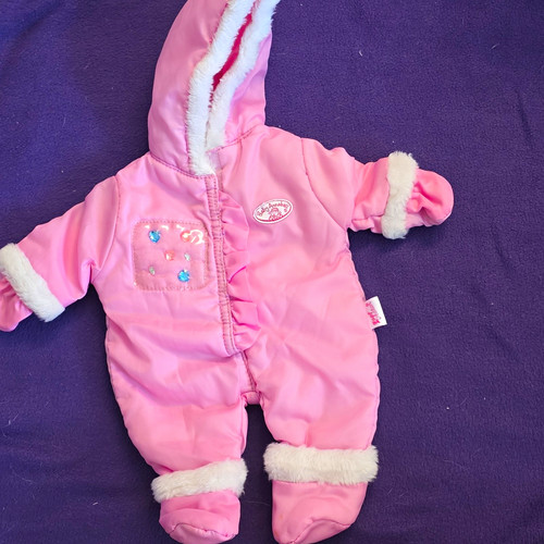 Baby annabell schneeanzug rosa - baby,