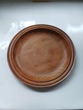 Holzteller-groß-gut erhalten-Deko-Schale