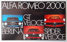 Alfa Romeo 2000 Prospekt 1973