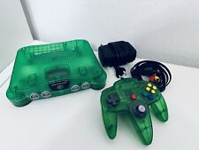 Nintendo 64 N64 Jungle Green Grün Transparent Konsole + Controller