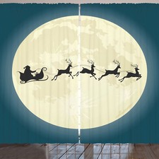 Weihnachten Rustikale Gardine