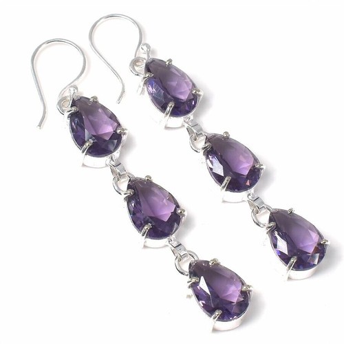 Lila amethyst edelstein - lila,