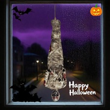 Gruselige Mumien Halloween Fensterbilder Aufkleber für Fenster Tür & Wanddeko