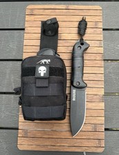 KA-BAR Becker Companion BK2, Nylonscheide. Nagelneu mit Tasmanien Tiger Pouch.