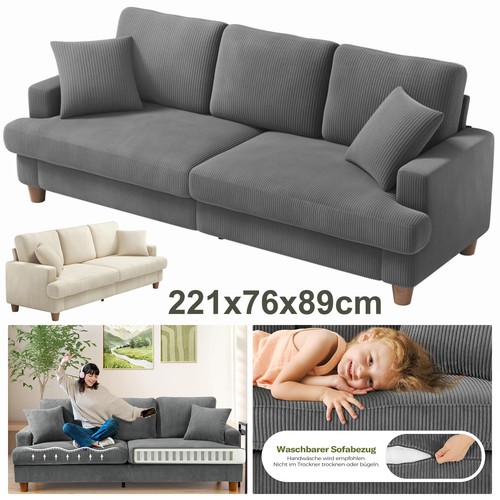 Cord sofa sitzer - cord,