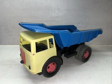 DDR Spielzeug Sandkasten Kipper Dumper LKW mit Kippmulde Kipplaster Skoda
