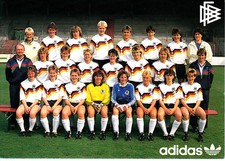 DFB Deutschland Mannschaftsbild Mannschaftskarte - Frauen 1