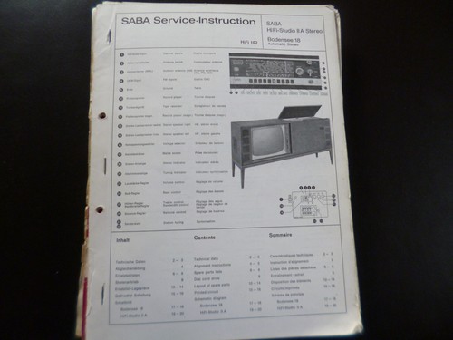 Original service manual - service,