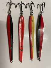 4 X Blinker Meerforelle Köder DEGA Falkfish Pollack Meeresangeln Ostsee Nordsee