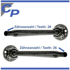 2 Steckwelle hinten für