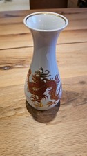 Porzellan, Vase, Wallendorf, Roter Drache, Vintage