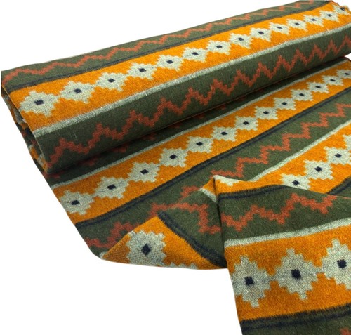 Tribal streifen wollstoff dick - tribal,