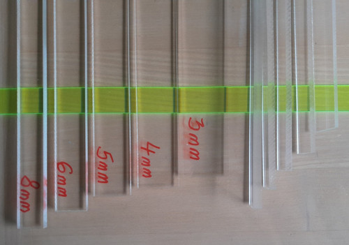 8mm plexiglas leiste klar - plexiglas,